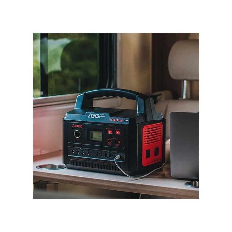 Popular Portable Li-Polymer Battery Power Station Generator Double 12V/10A AC Ports 1100w