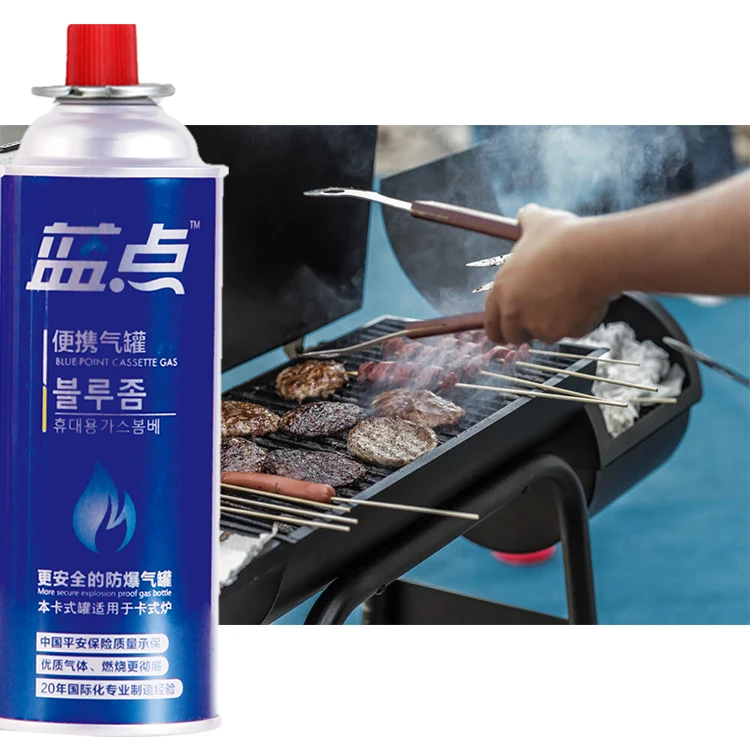 camping portable grill refill butane gas factory custom camping stove refill butane gas portable