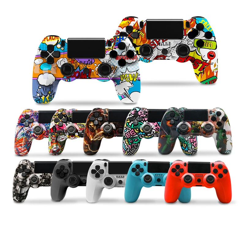 Different colors manettes ps 4 accesorios para play4 joy stick kontroll wireless game controller ps4 joistick play