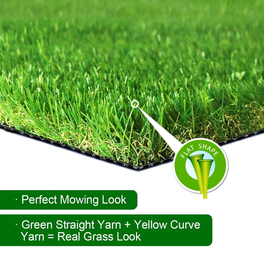 High Density Wholesale Price Green Landscaping Artificial Grass Turf Natural Synthetic for Garden