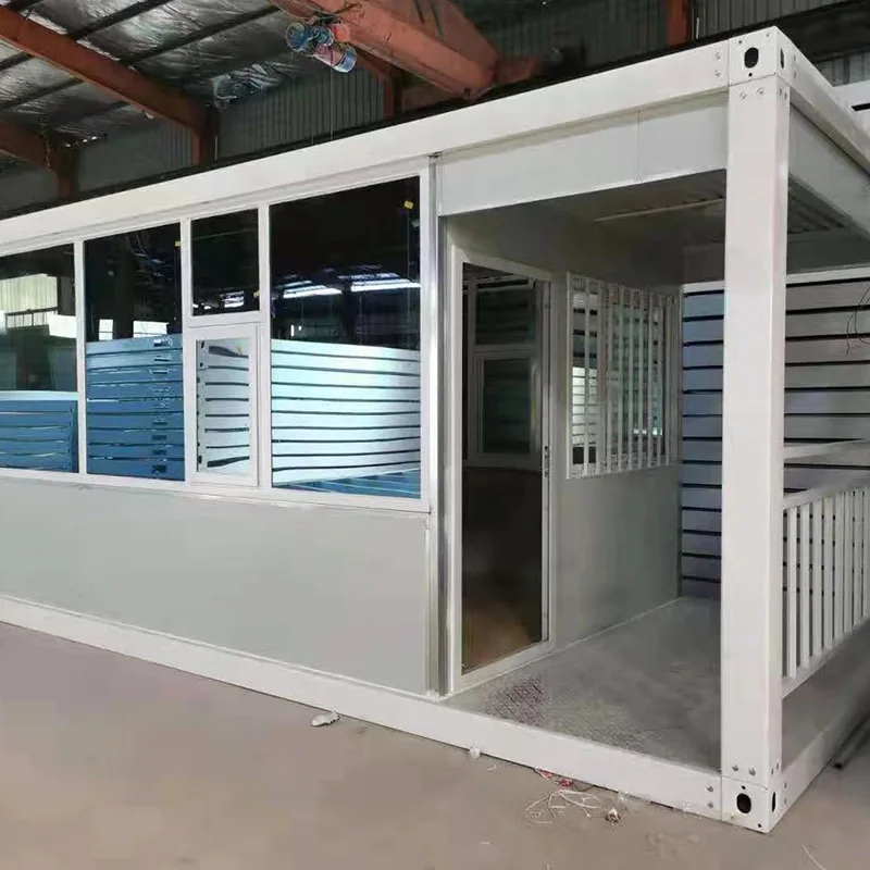 Fast Build Prefab House Small Tiny Container Home Office Modular Folding Container House  Modern Hotel