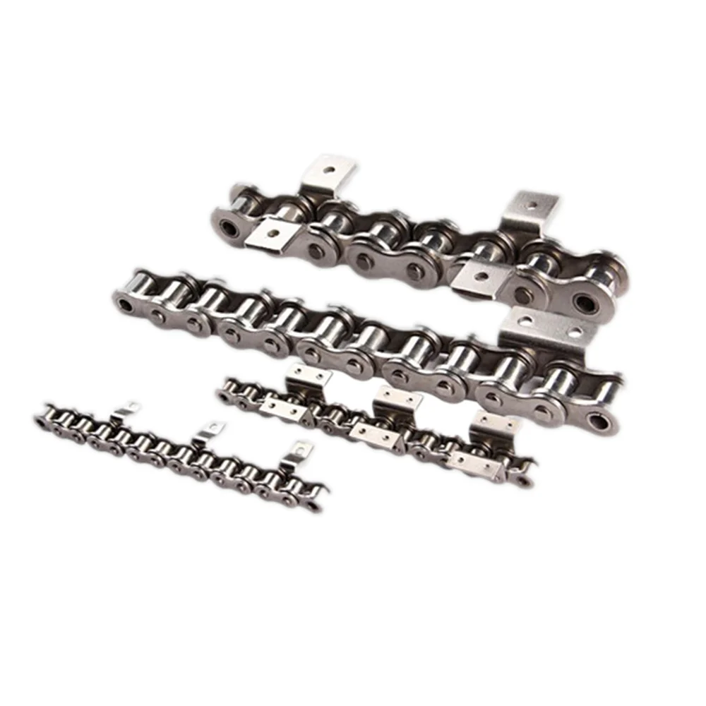 Custom 08B mechanical industrial roller chain 08b stainless steel roller chain