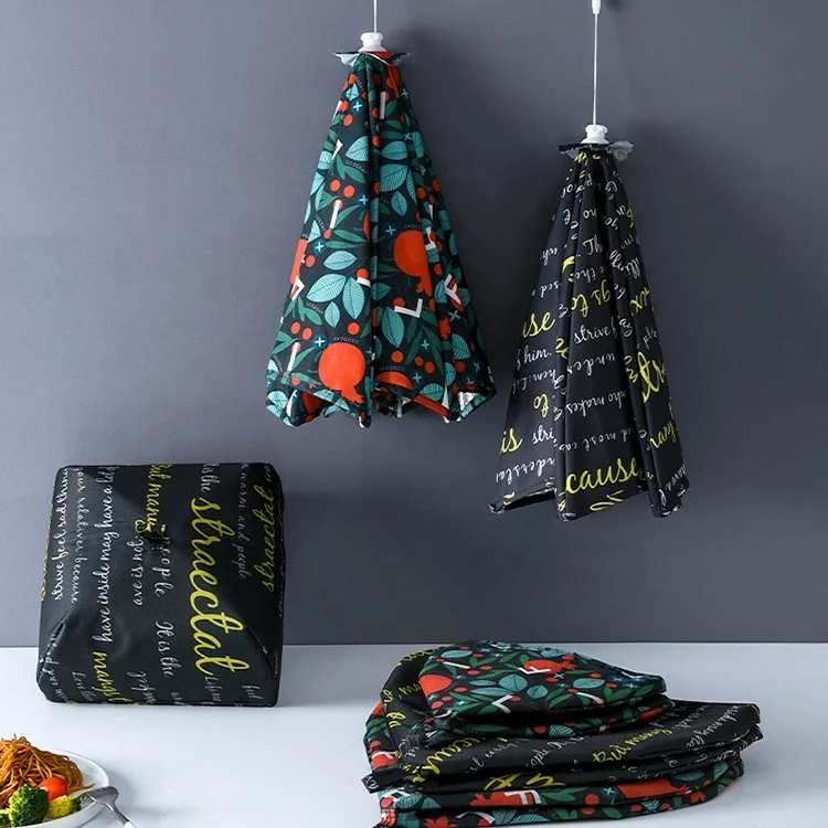 2021 Summer Foldable Reusable Food Tent Thermal Insulated Umbrella Shape Food Anti mosquito Cover