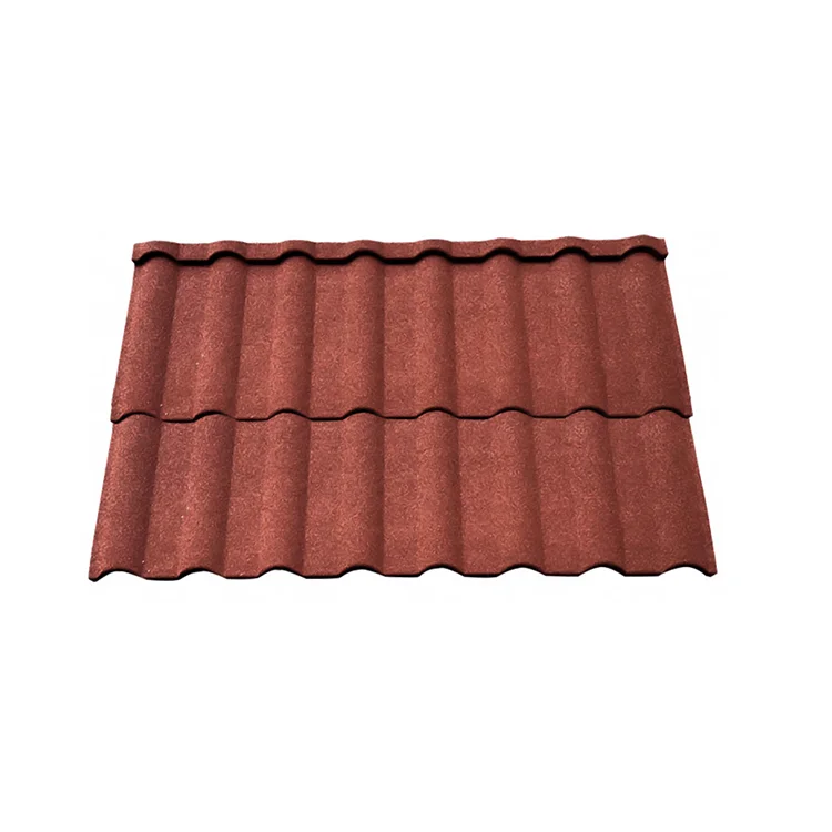 NANXIANG STEEL Easy Install Color Stone Coated Metal Corrugated Roof Sheet Tile To Replace Traditional Tiles