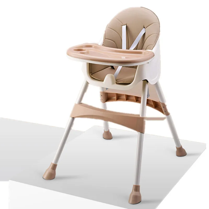Adjustable Modern Wood Dining Chair for Babies and Kids Multi-Functional High-Feeding Foldable Stylish Baby Feeding Chair