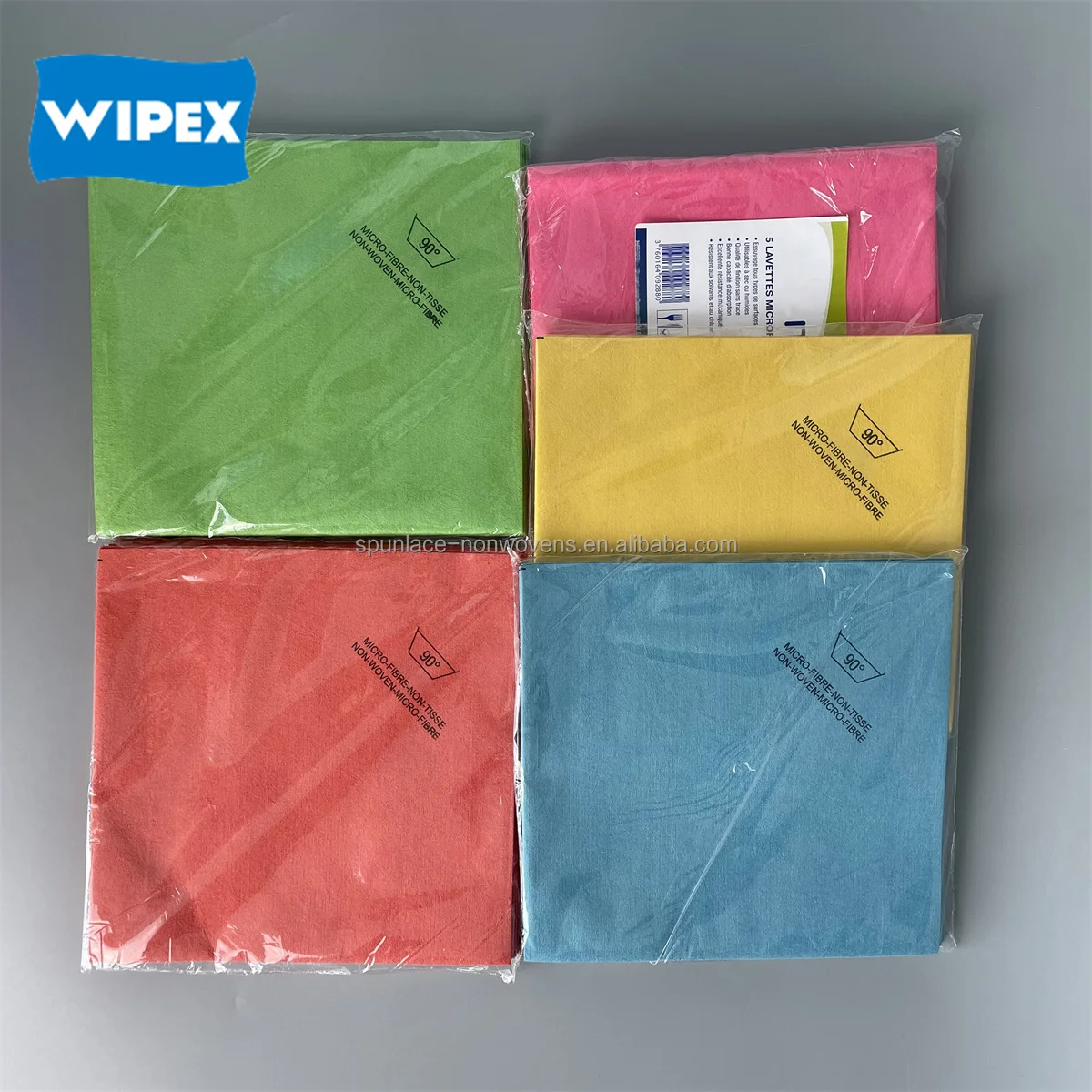 Wipex многоцелевые салфетки для чистки из микрофибры нетканые бытовые