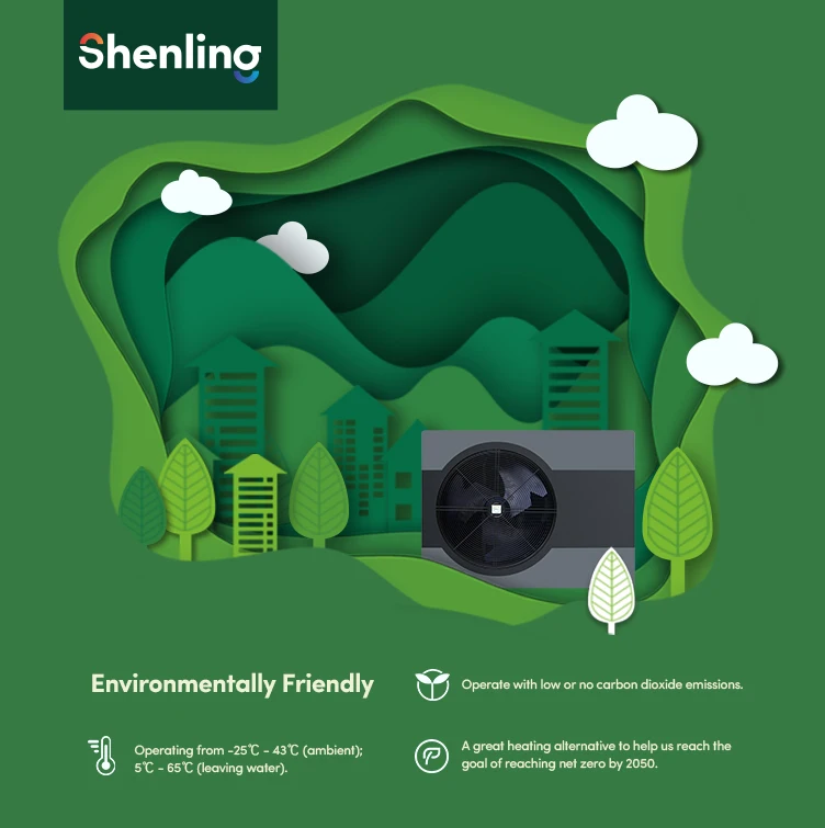 China manufacturer eco energy Dc inverter High Temperature Monoblock R32 heat pump ATW 10kw all in one high cop Heat Pump