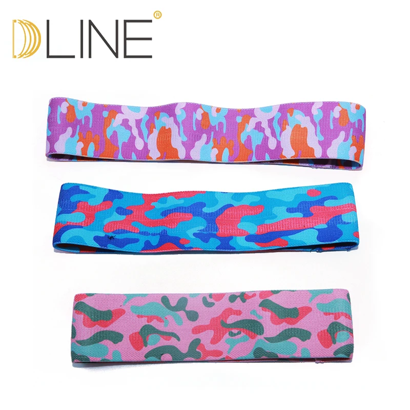 
Colorful Soft Non Slip Hip Circle Resistance Bands with Inner Grippy Elastic Loop 