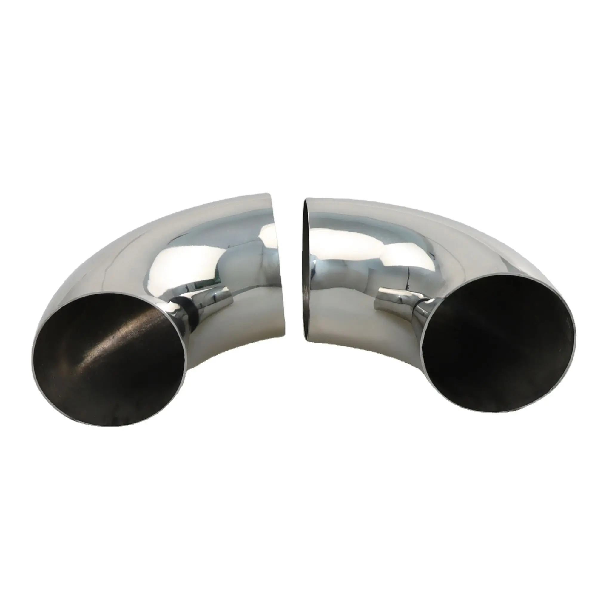 SUS304 316 Pipe Fittings Stainless Steel Elbow Butt-Weld Fittings BW LR Long Radius 90 Degree Sch10 Sch40 Seamless Ss Elbow