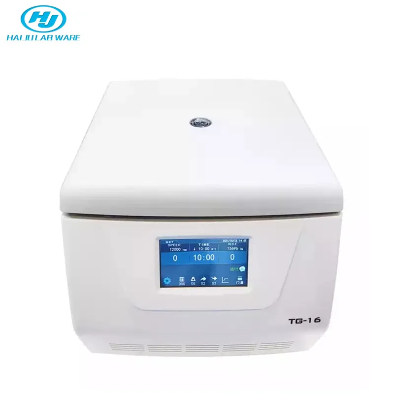 HAIJU LAB Table Top High Speed Centrifuge 16500rpm 100ml pcr Bucket Medical Laboratory Centrifuge