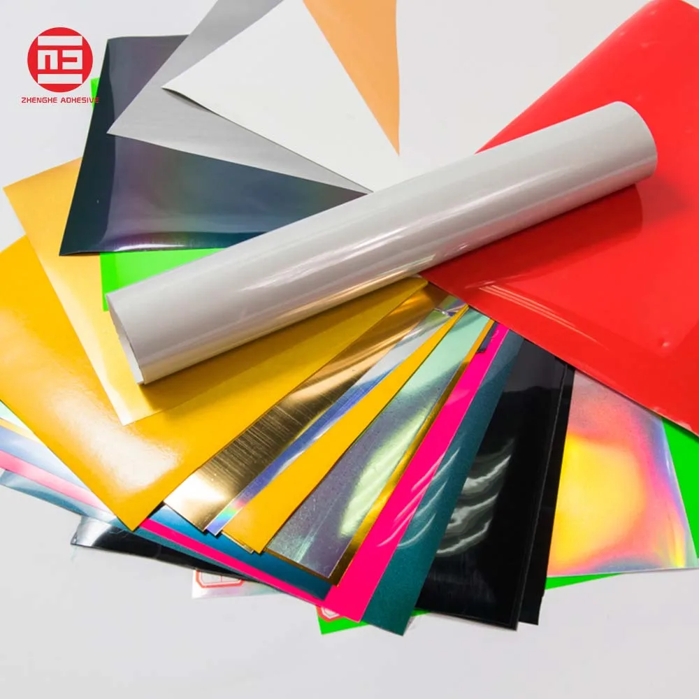 Wholesale Long Durability Premium Gloss Matte DIY Craft Cricut Plotter Vinyl PVC Self Adhesive Sheets