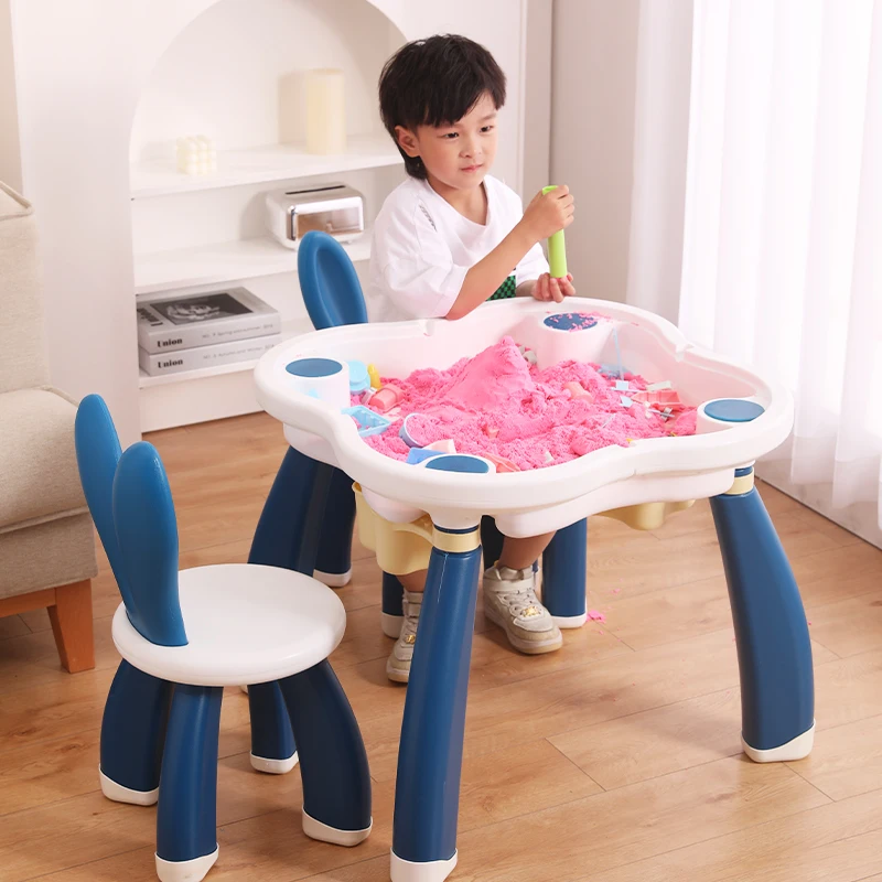 High Quality Wholesale OEM building blocks table with chair kids table set children chairs