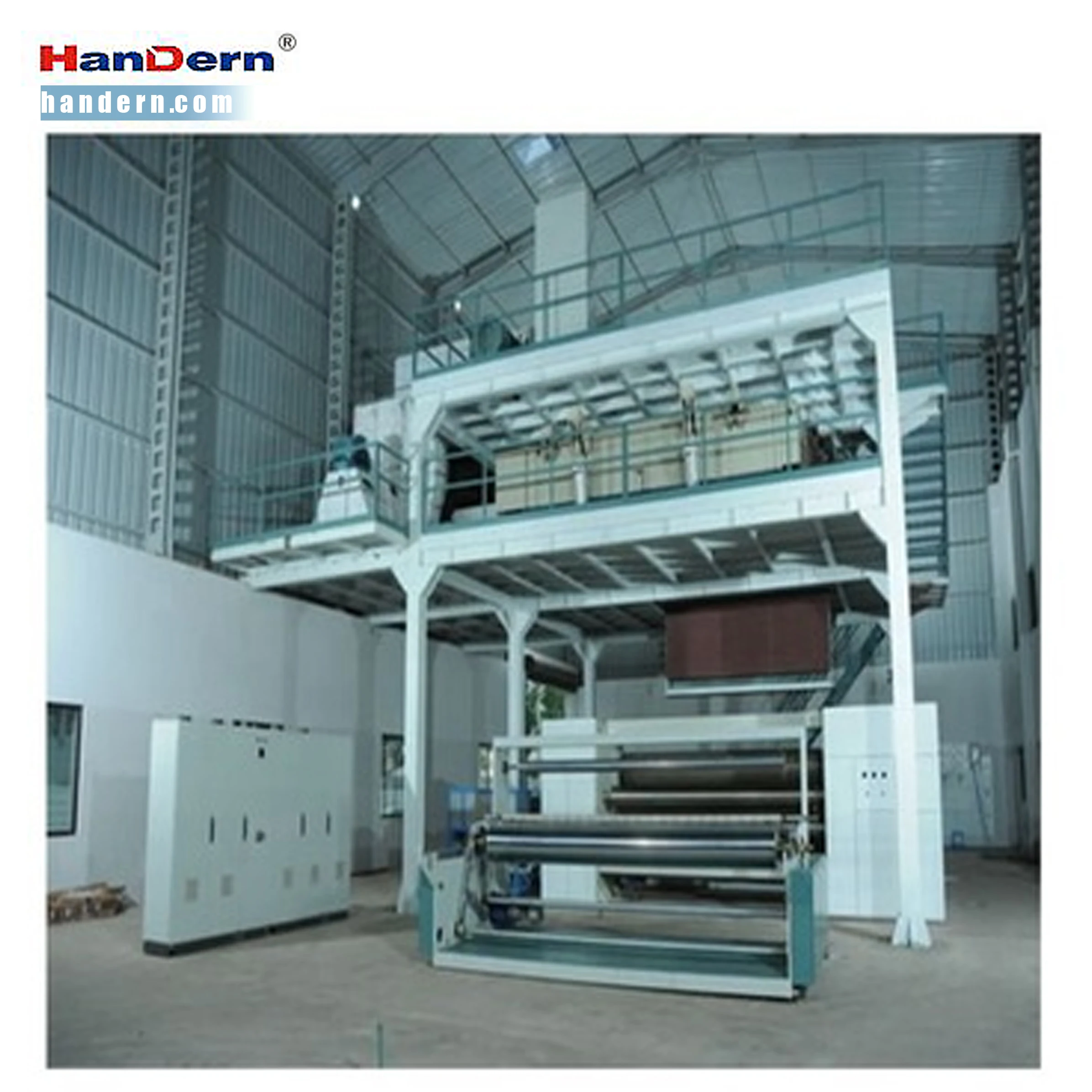 spunbond nonwoven fabric equipment 2400 PP ,spunbond nonwoven fabric production line for paper bag paper hat 1600 2400 3200mm