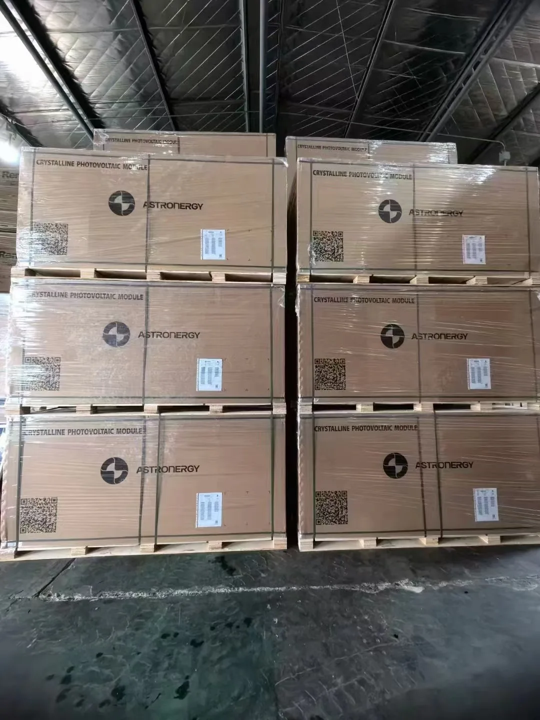 Astronergy 540-560W PERC Mono Facial Solar Modules N-Type Topcon HJT Half Cell