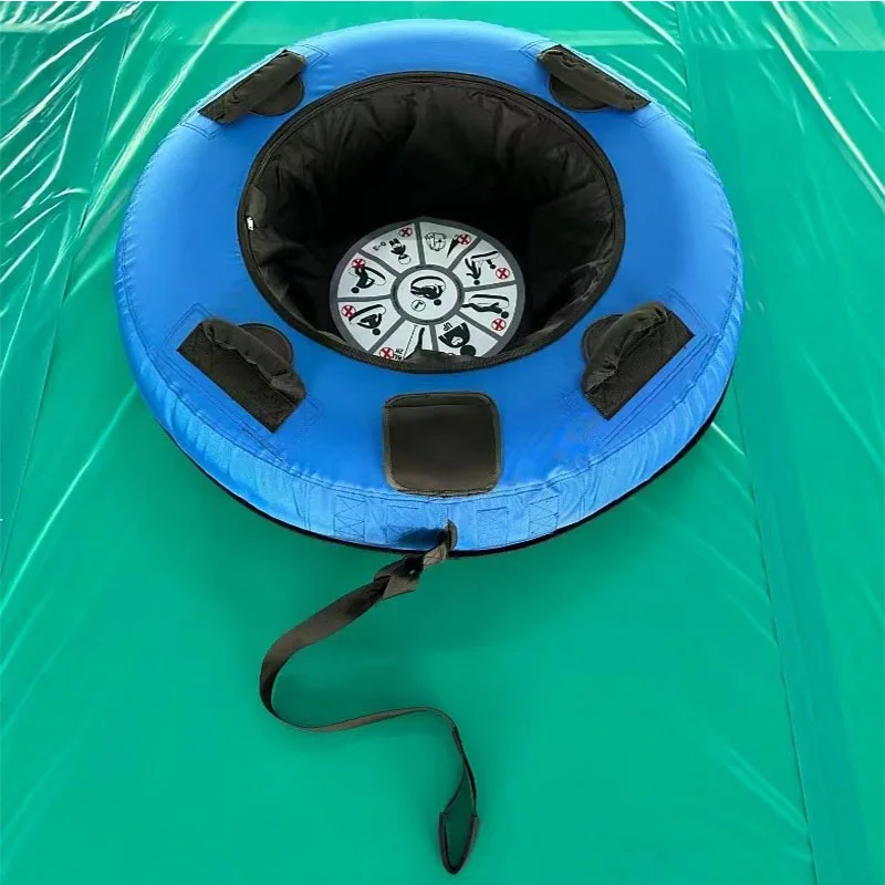 Inflatable Snow Tube-Winter Inflatable Sled for Snow Tubing, Sledding, and Outdoor Fun
