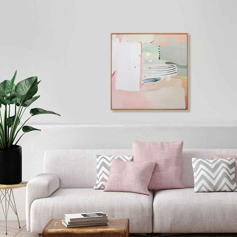 Авторские принты на холсте, настенные картины, абстрактные геометрические настенные картины, светлые рамки, гелевые текстуры, современное искусство в рамке