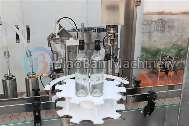 JB-YG6 Automatic Low Price Wine Juice Water Beverage Liquid Sunflower Olive Palm Vegetable Edible Cooking Oil Filling Machine