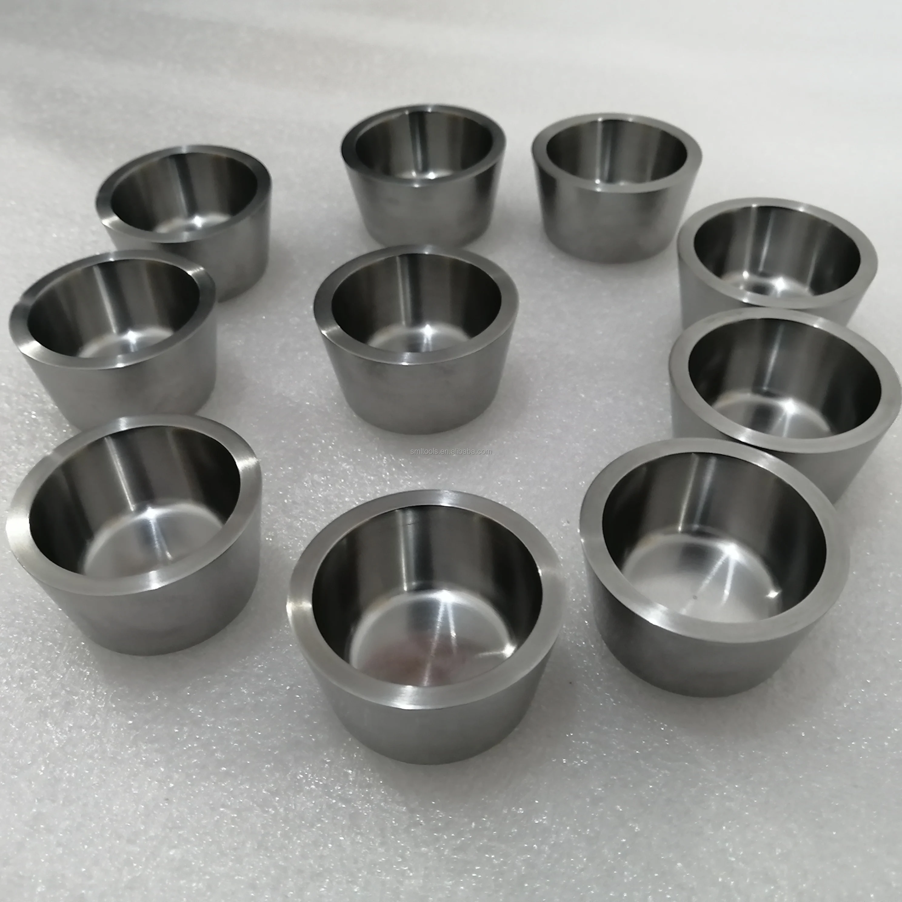 SML 99.95% High Density Tungsten Crucibles In Industry Furnace