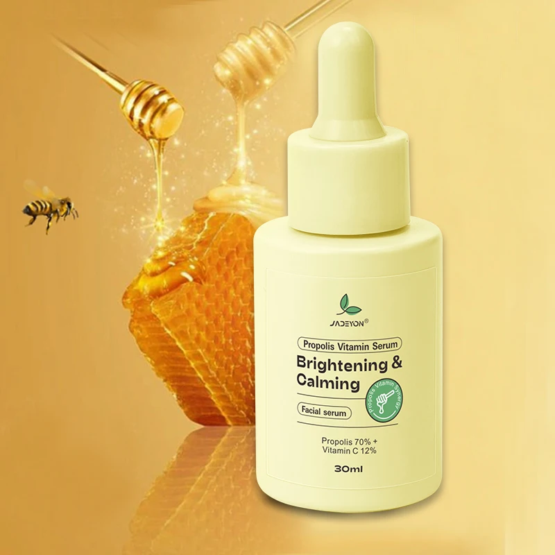 Natural Organic Facial Serum with Niacinamide Exosomes Whitening Hydrating Essence Enriched Licorice Ginseng Propolis Vitamin