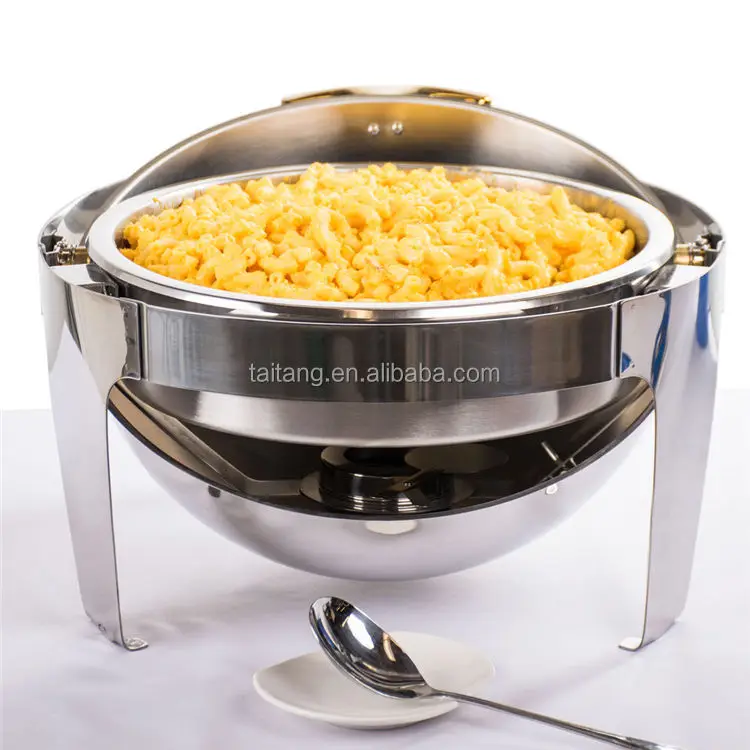 Wholesale cheap restaurant equipment for sale warmers chaffing dish luxury stainless steel food warmer