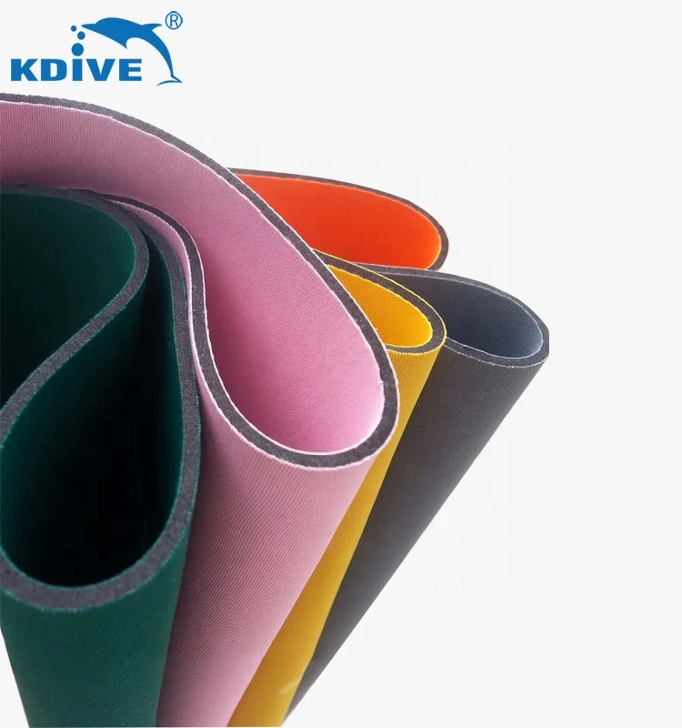 
Spandex Nylon 4 way Stretch Knitted Rib Bikini Neoprene Fabric 