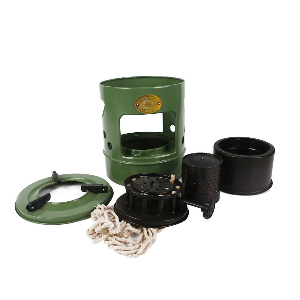 Factory wholesale enamel FIRE WHEEL Brand  item 33 cooking camping burning oil stove