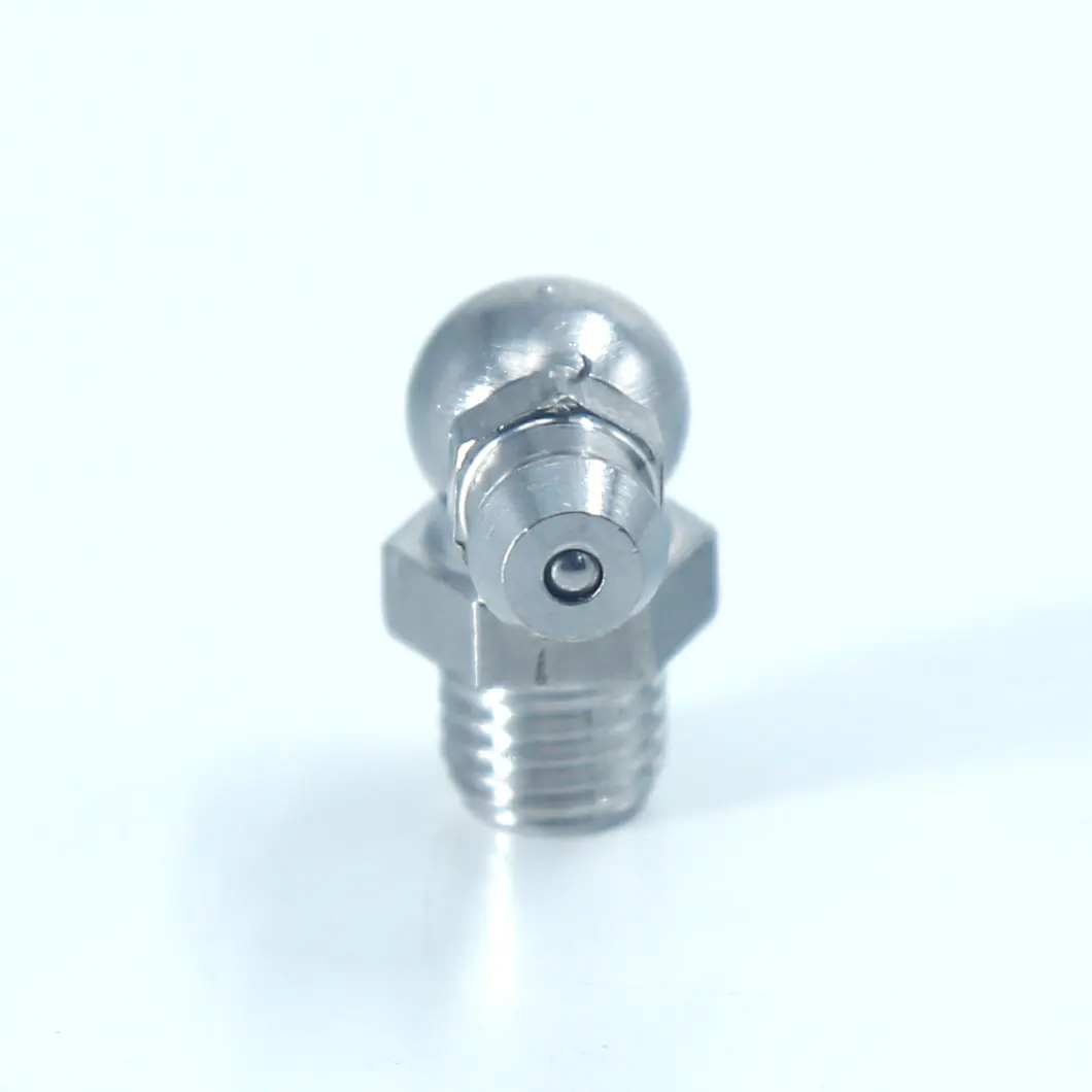 din71412 grease nipple 45degree/90degree grease nipple din71412 zinc plated