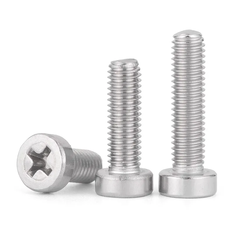 Din7984 Low Profile hexagon Socket Thin Head Cap Machine Screw Din 7984 Cross grooved cup head screws