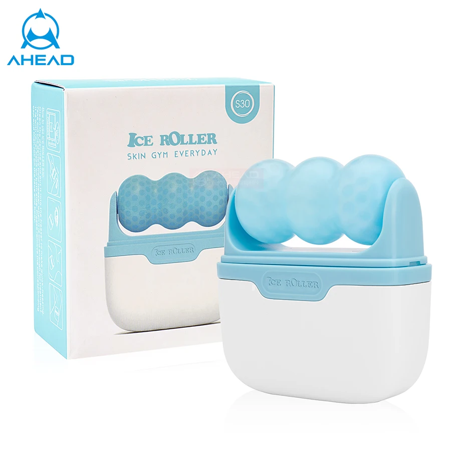 Best Selling Products ice globe roller for face and eye new mold ocean ice massage cold massage roller freezeable