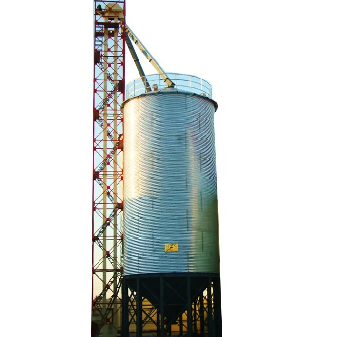 small scale 6000 ton vertical cereal storage steel grain silo prices capacity 5000tonnes