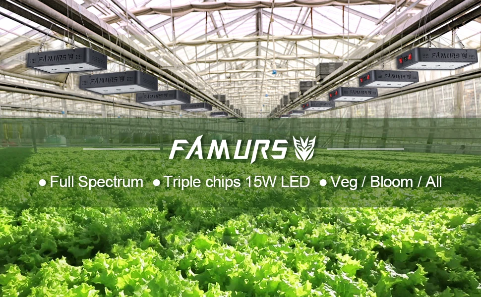 
High PPFD Indoor Garden Greenhouse Plant 1000W 1200W 1500W 2000W 3000W 4000W Full Spectrum Led Grow Light with Double Switch 