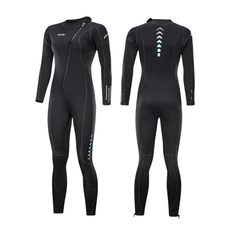 1.5Mm 2Mm 3Mm 5Mm Surfing Wet Suits 4/3 3/4Mm Woman Chest Zip Neoprene Wetsuit Men Surf Wetsuit