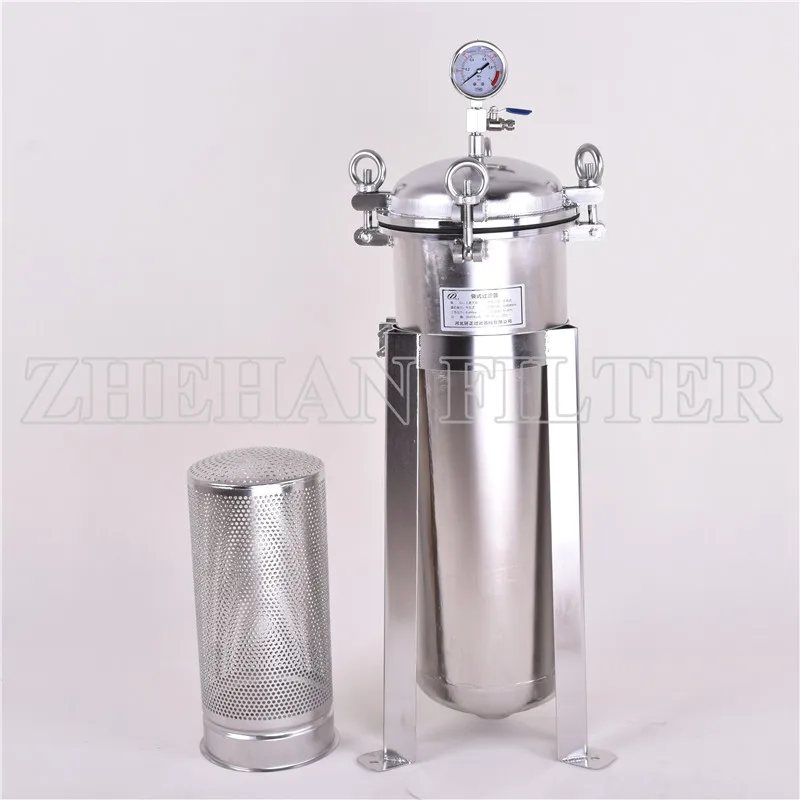 Stainless Steel housing bag basket grease filter