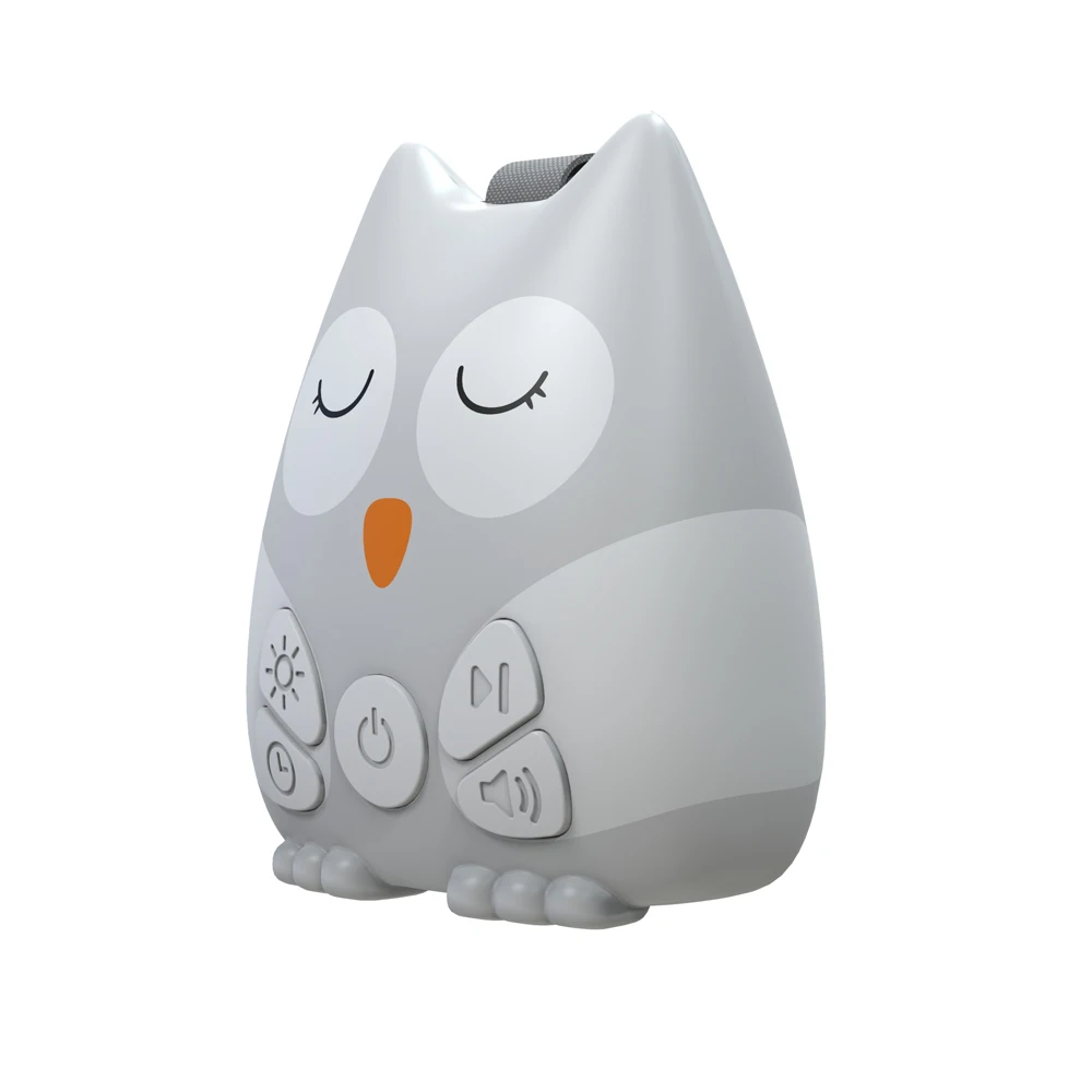 Portable White Noise Machine Baby Pink Sound Owl Sleep Aid Toy For Kids Baby Sleep Solution Nature Sounds