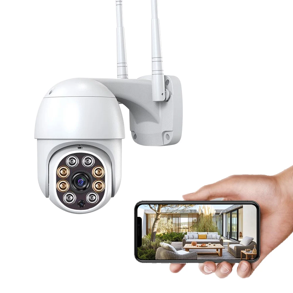 Tuya Outdoor Ip Surveillance Ptz Camera For Home Security 1080P Monitor Smart Outdoor Camera