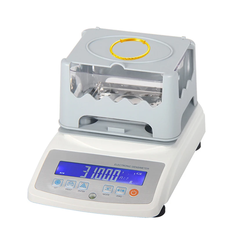 600g/0.01g/0.001g/cm3 Gold Density Meter Purity Tester Precious Metal Platinum Density Meter For Gold K Silver Platinum Tester