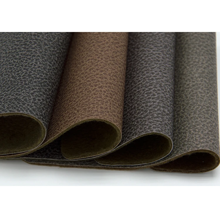 Abrasion Resistant faux leather fabrics white PVC material synthetic leather in stock for car upholstery