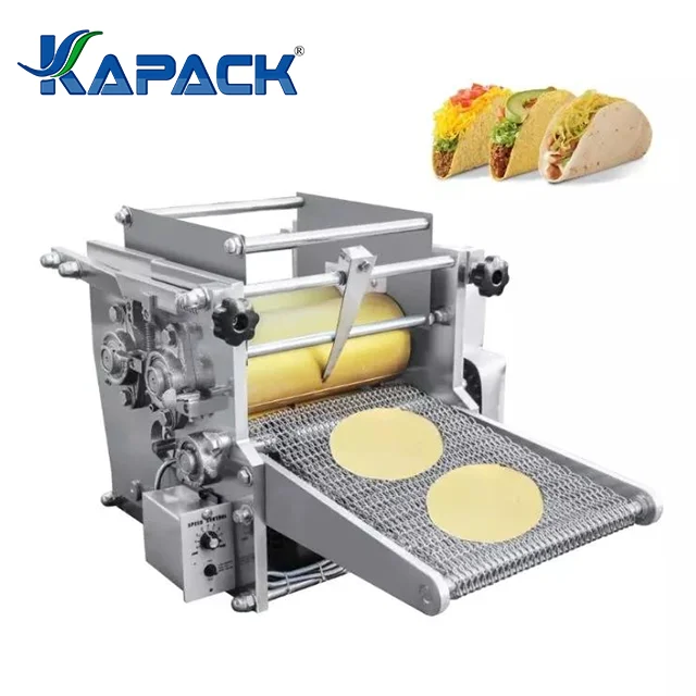 KAPACK Automatic Chapati Corn Flat Bread Maker Pancake Roti Tortilla Making Machine