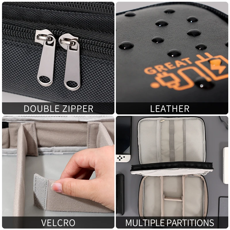 2024 Runhui high quality best selling three layers customize logo digital camera bags travel bag lock business bags easy take