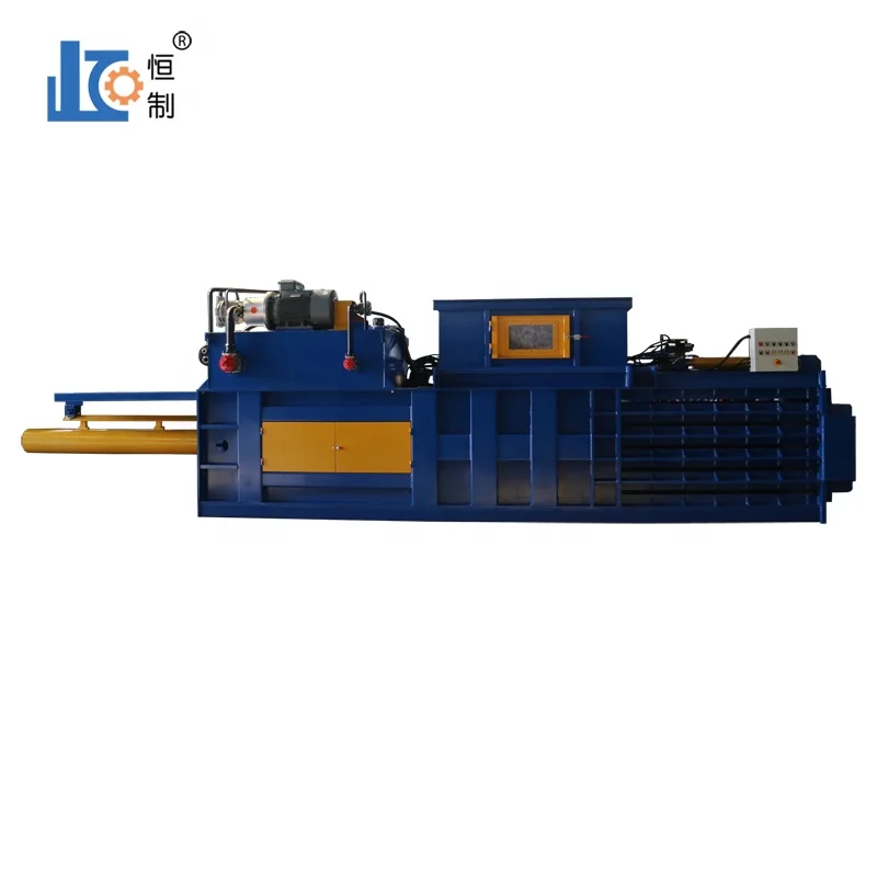 
Semi-Automatic Hydraulic Scrap Paper Cardboard PET Bottle Baling Machine Press Machine Baler Machine 