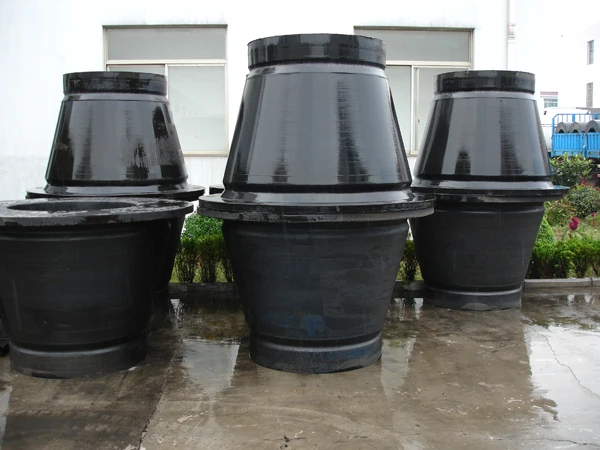 ZC1000H 1000*1500*1350mm Black Color Boat Of Cone Shape Tug Rubber Fender