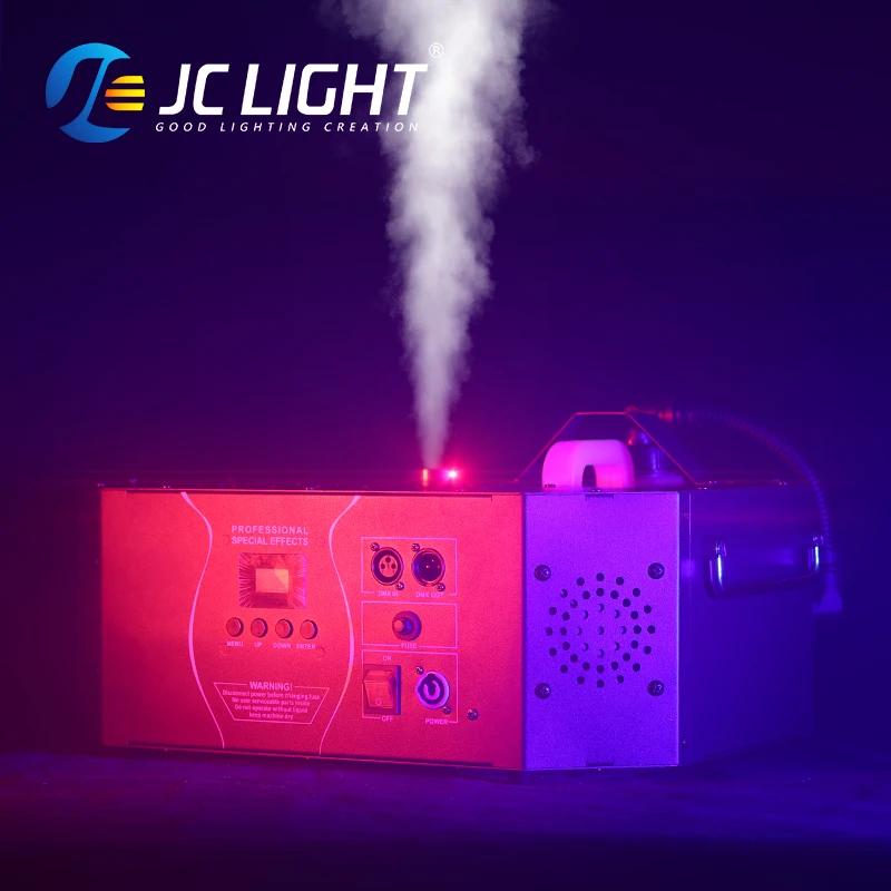 Jc Dj Disco 3000W 24Pcs Rgb Led Air Column Smoke Fog Machine Remote Dmx Smoke Machine For Wedding Stage Events Equipment