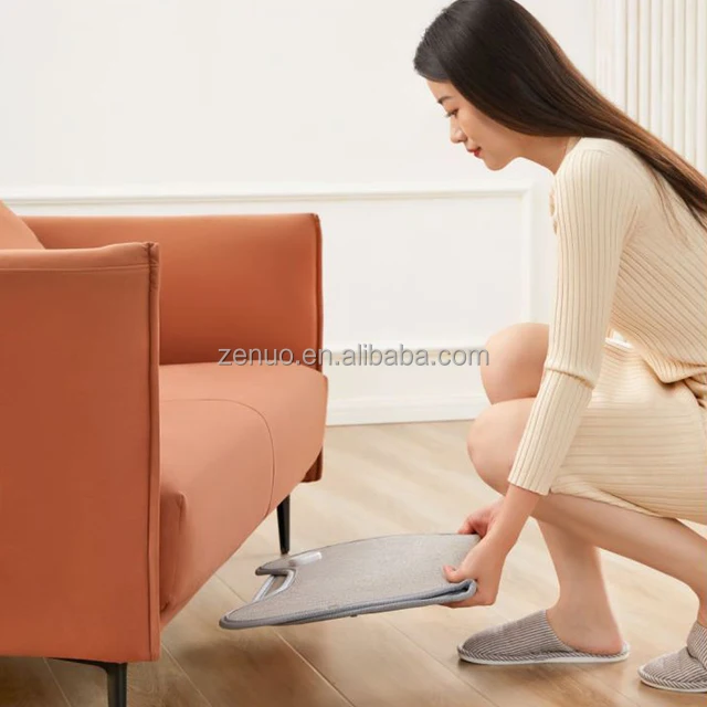 Portable Fast Heating Electric Foot Warmer Pad PTC Heating Element USB Power Source for Home Bedroom Living Room Car Outdoor Use