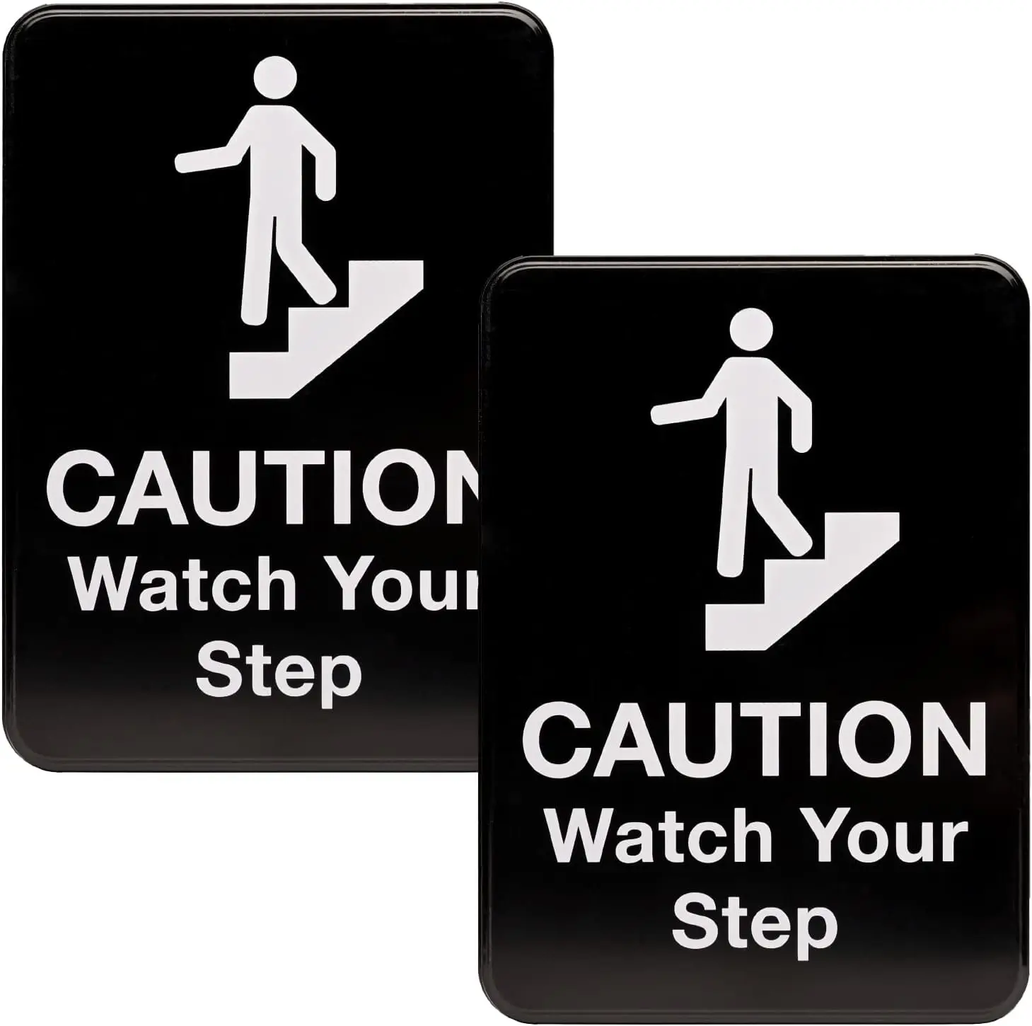 Best seller customized acrylic durable waterproof watch your step sign for school community road outdoor indoor wall stair