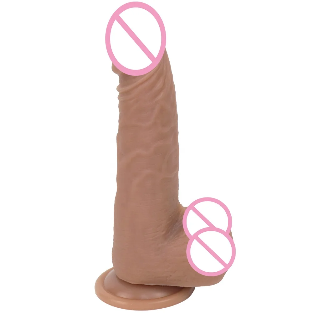 New Release 9 Inches High Quality Liquid Silicone Dildo Artificial Rubber Penis Rubber Big Cock Sex Toys For Women