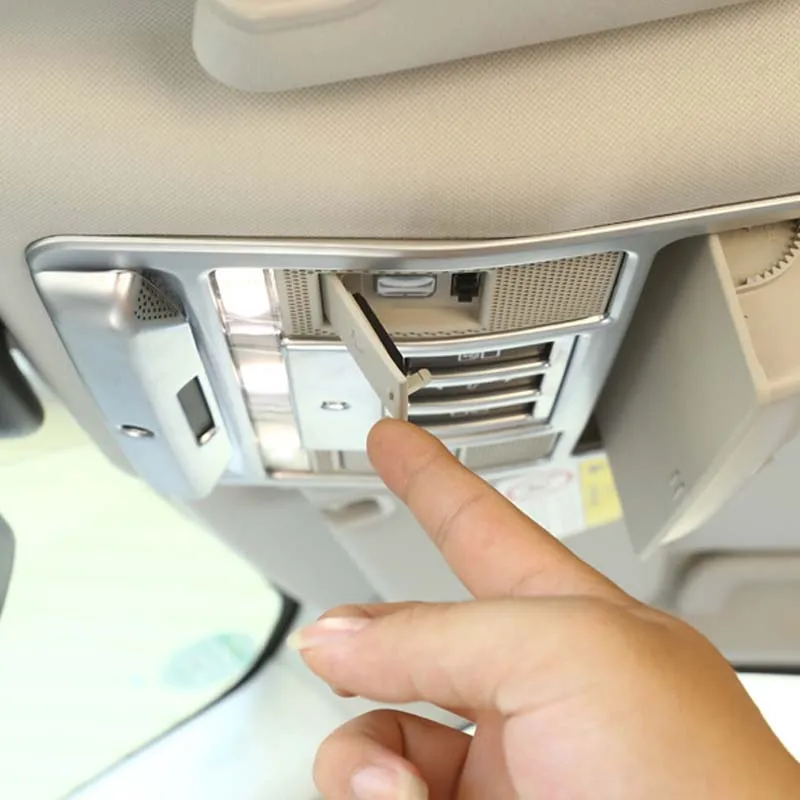 Interior Accessories for land range rover discovery sport evoque front reading light lamp cover Trim Decorative Sticker frame