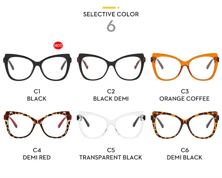 2023 оптическая оправа для очков «кошачий