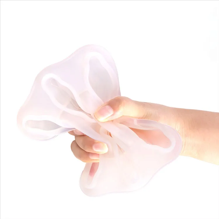 6 Piece Clear Reusable Ice Cream Maker Mould Tools Easy Release Silicone Ice Cream Popsicle Molds Tray