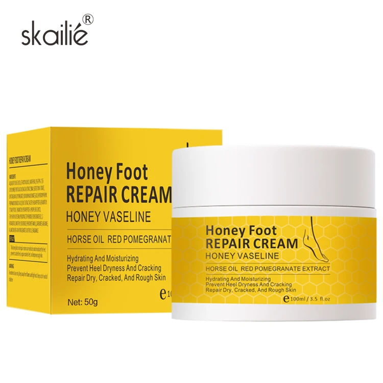 Low Moq Custom Logo Anti Dry Cracked Heels Feet Care Cream Intensive Moisturizing Whitening Foot Repair Cream
