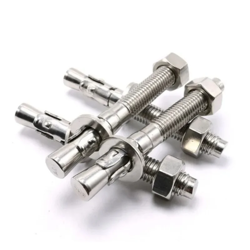 316 Stainless Steel Nuts Bolts And Washer Set Outer Hexagon Bolt Hex Nut Flat   spring washer